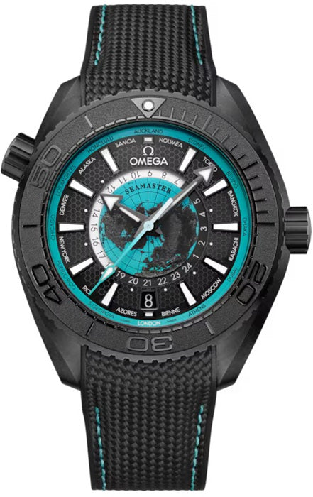 Omega Seamaster Planet Ocean 600M Worldtimer 45.5mm - Turquoise Varnish