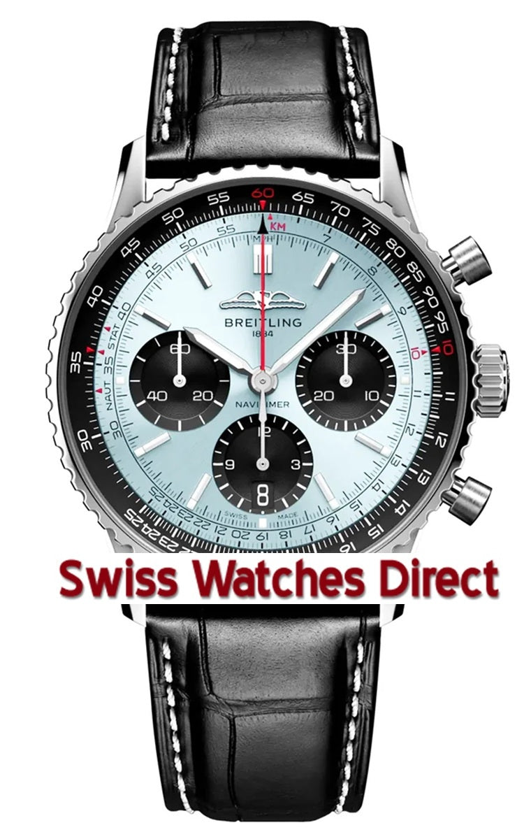 Breitling Navitimer Chronograph 41mm - Ice Blue/ Black Subdials