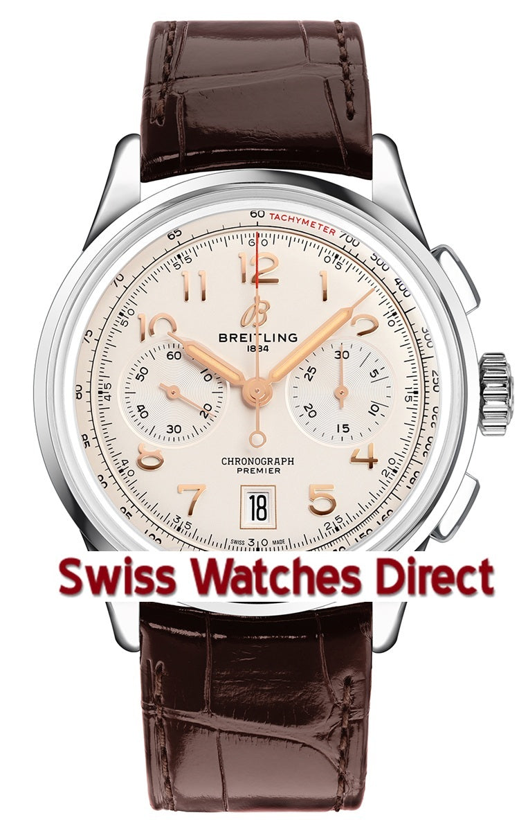 Breitling Premier Chronograph 42mm - Beige