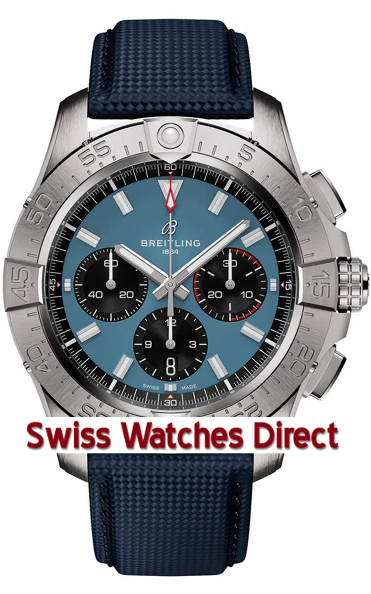 Breitling Avenger Chronograph 44mm - Blue/ Black Subdials