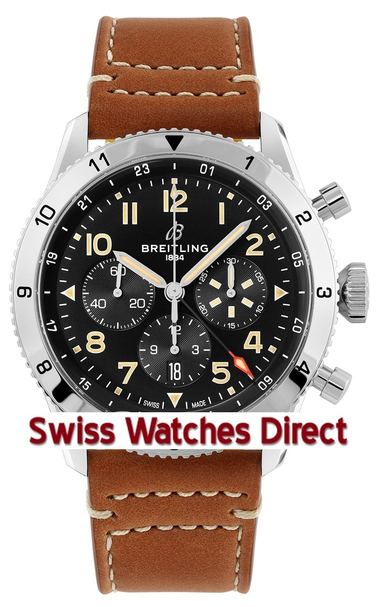 AB04453A1B1X1 - Breitling Super AVI Chronograph GMT P-51 Mustang 46mm