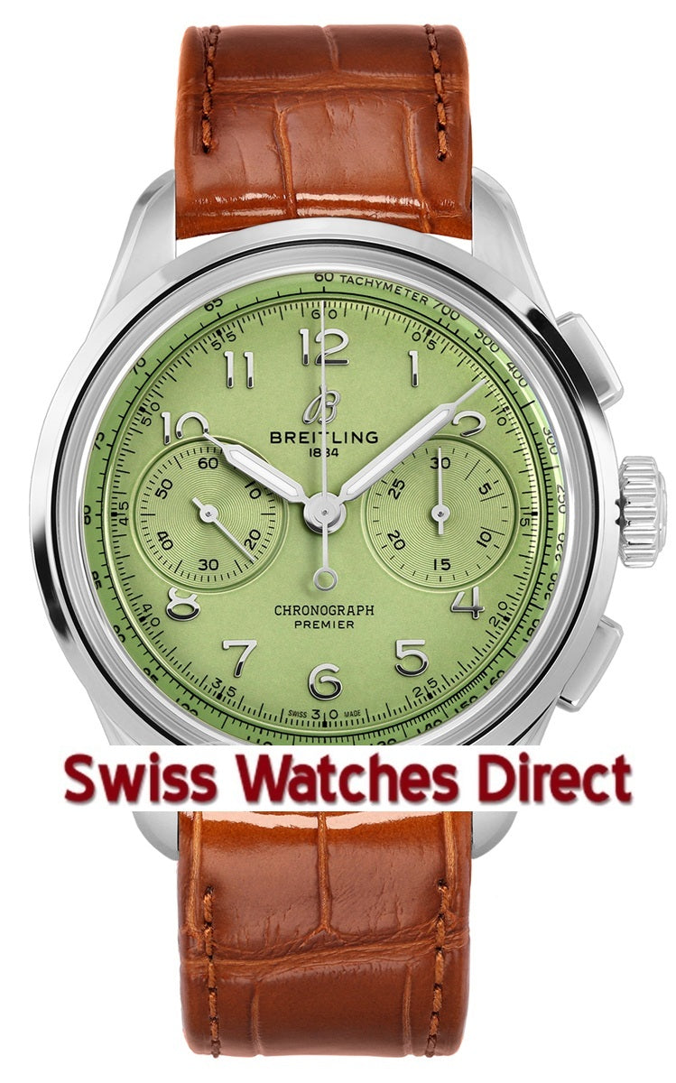 Breitling Premier Chronograph 40mm - Pistachio Green