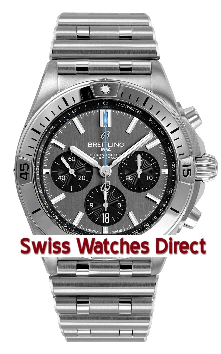 Breitling Chronomat Chronograph 42mm - Anthracite/ Black Subdials