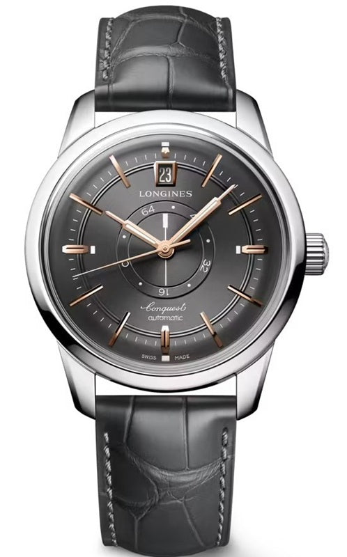 Longines Conquest Heritage 38mm - Anthracite