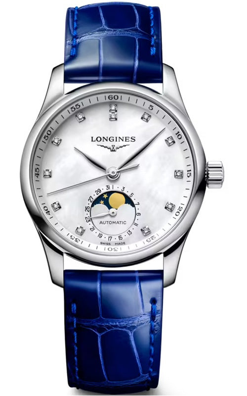 L2.409.4.87.0 - Longines Master Collection Moonphase 34mm