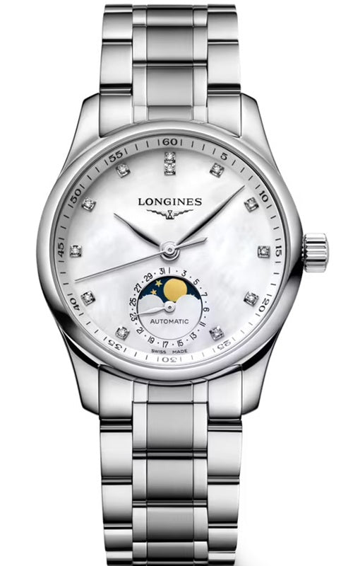 L2.409.4.87.6 - Longines Master Collection Moonphase 34mm