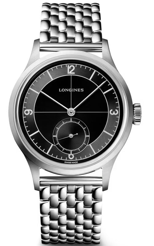 L2.828.4.53.6 - Longines Heritage Collection 38.5mm