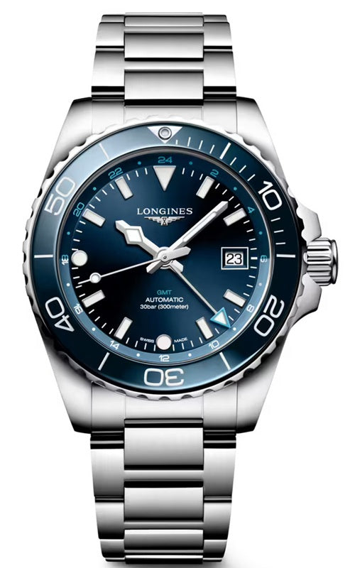 L3.790.4.96.6 - Longines Conquest HydroConquest GMT 41mm