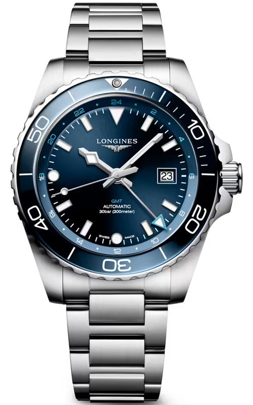 L3.890.4.96.6 - Longines Conquest HydroConquest GMT 43mm
