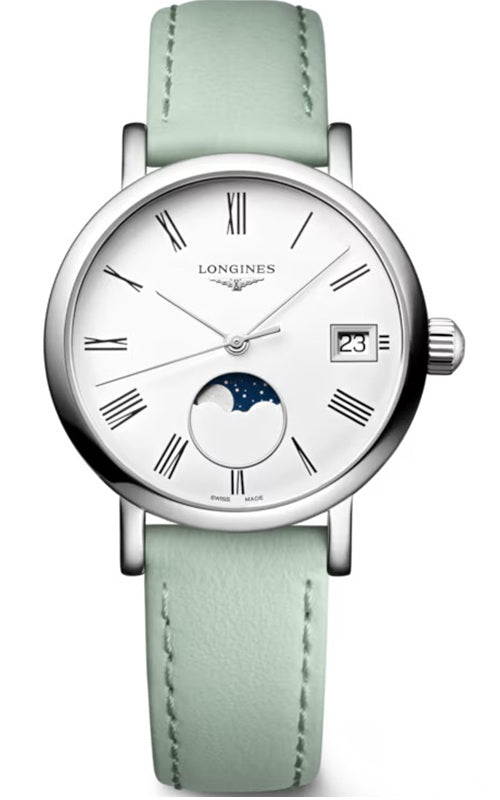 L4.330.4.11.0 - Longines Elegance Elegant Collection Moonphase 30mm