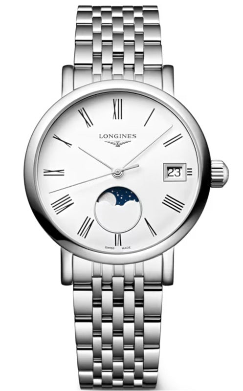 L4.330.4.11.6 - Longines Elegance Elegant Collection Moonphase 30mm