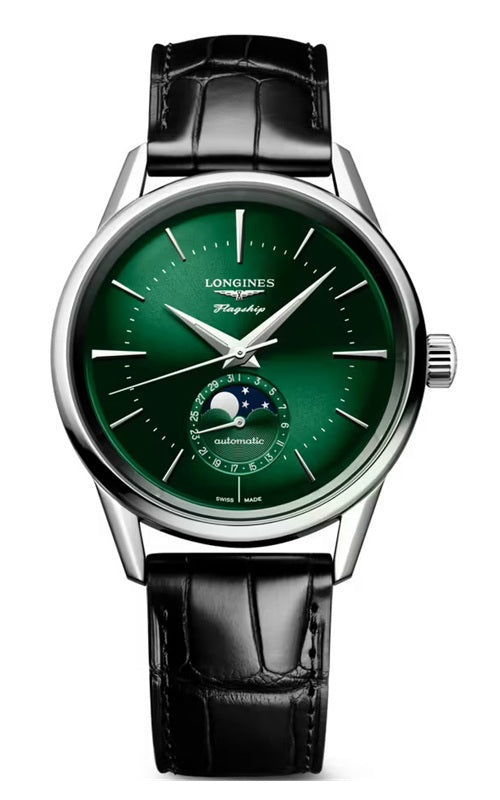 L4.815.4.02.2 - Longines Heritage Flagship Moonphase 38.5mm