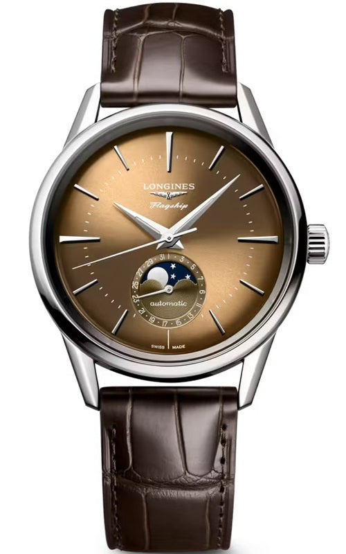 L4.815.4.62.2 - Longines Heritage Flagship Moonphase 38.5mm