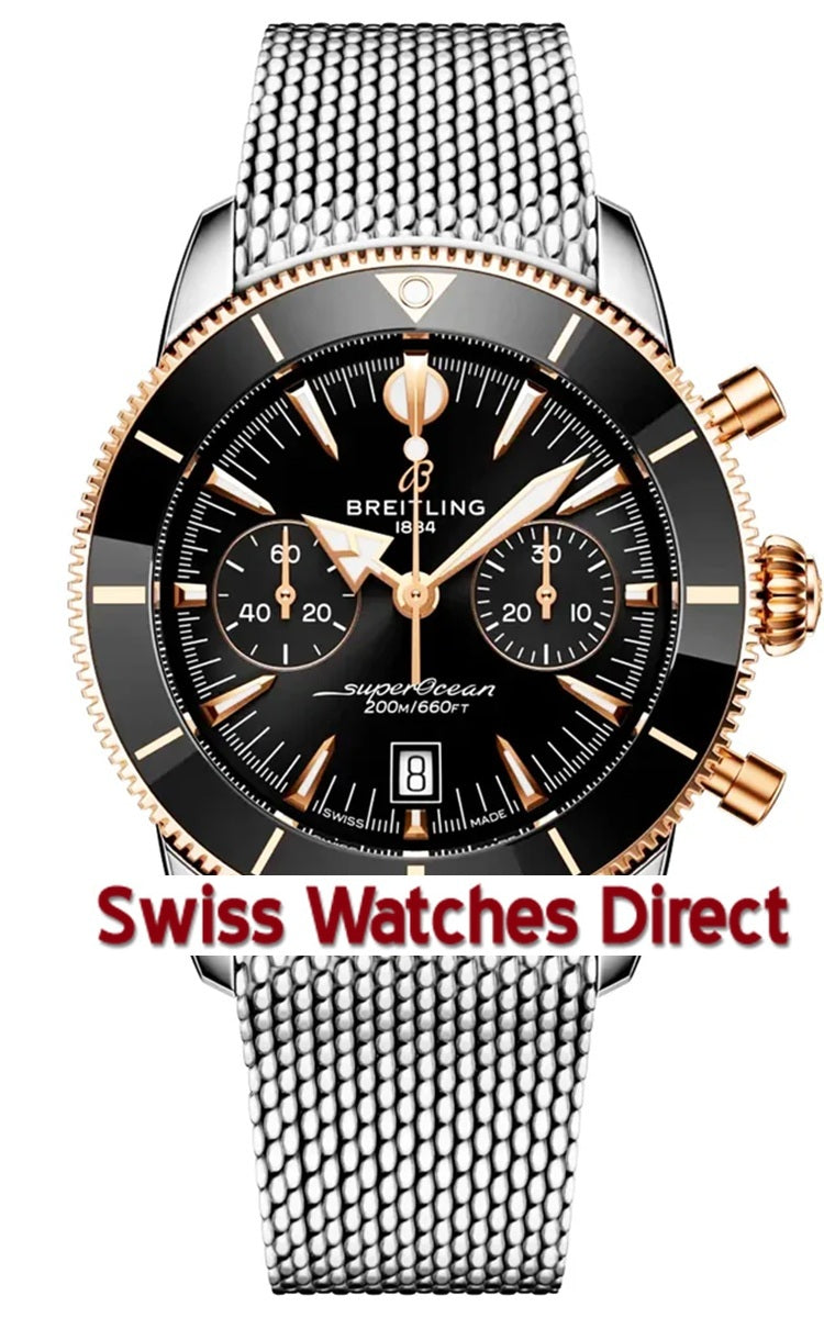Breitling Superocean Heritage Chronograph 42mm - Black/ Black Subdials