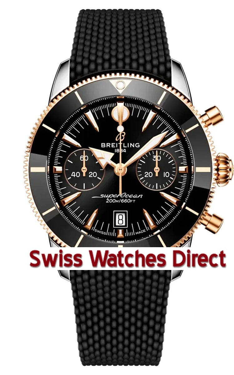 Breitling Superocean Heritage Chronograph 42mm - Black/ Black Subdials