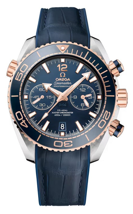 Omega Seamaster Planet Ocean 600M Chronograph 45.5mm - Blue & Gold