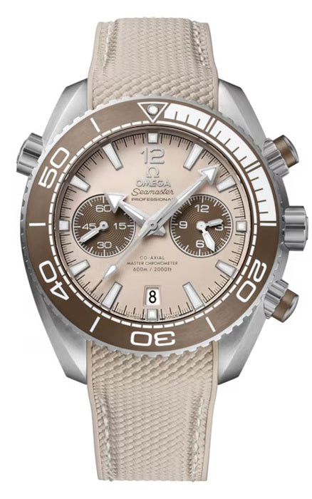 Omega Seamaster Planet Ocean 600M Chronograph 45.5mm - Beige