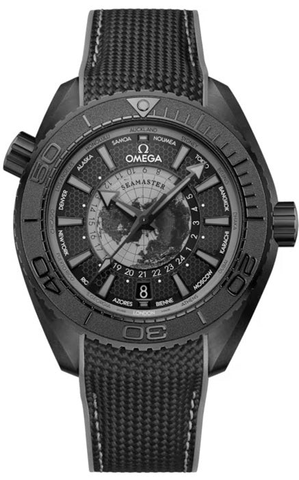 Omega Seamaster Planet Ocean 600M Worldtimer 45.5mm - Grey Varnish
