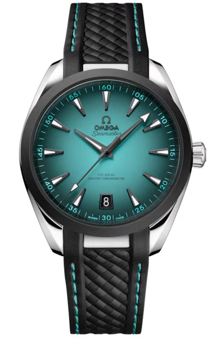 Omega Seamaster Aqua Terra 150M Worldtimer 43mm - Turquoise Gradient