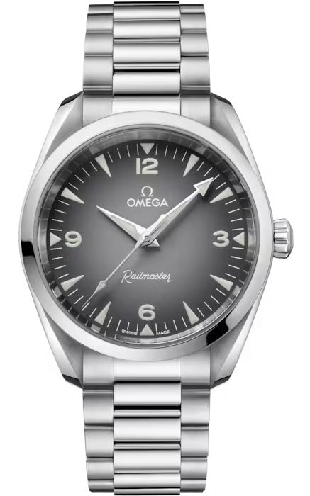 Omega Seamaster Railmaster 38mm - Grey/ Black Gradient