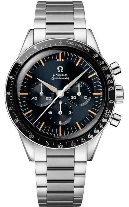 Omega Speedmaster First Omega In Space 39.7mm - Dark Grey-Blue