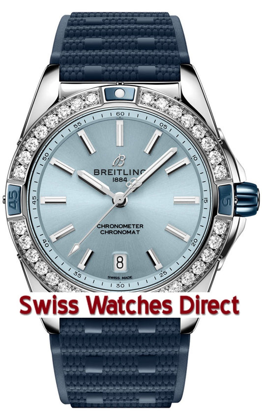 Breitling Super Chronomat 38mm - Pale Blue
