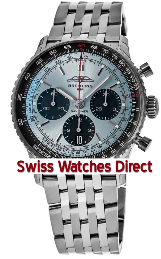 Breitling Navitimer Chronograph 41mm - Ice Blue/ Black Subdials