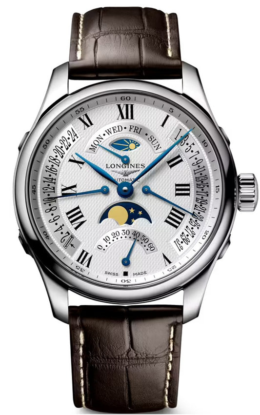 Longines Master Collection Moonphase 44mm - Silver