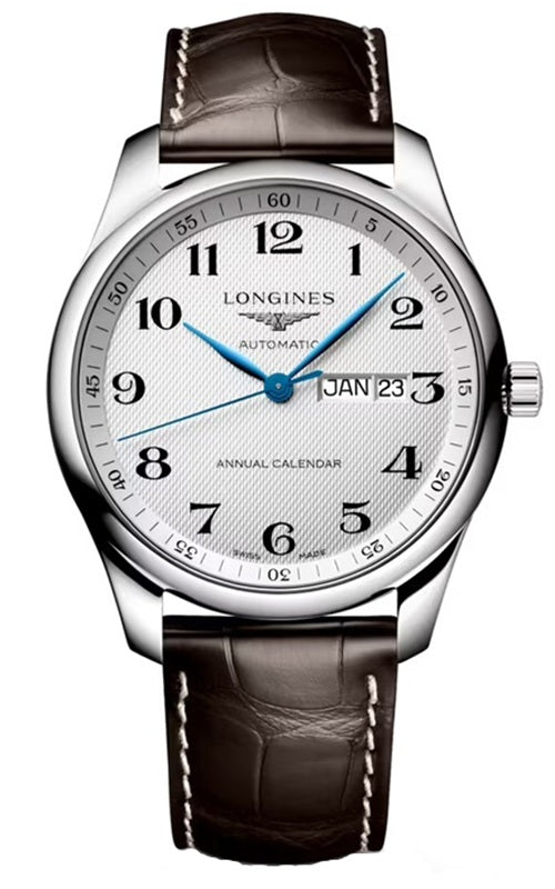 Longines Master Annual Calendar 42mm - Silver Barelycorn