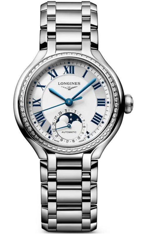 L8.126.0.71.6 - Longines Elegance PrimaLuna Moonphase 34mm