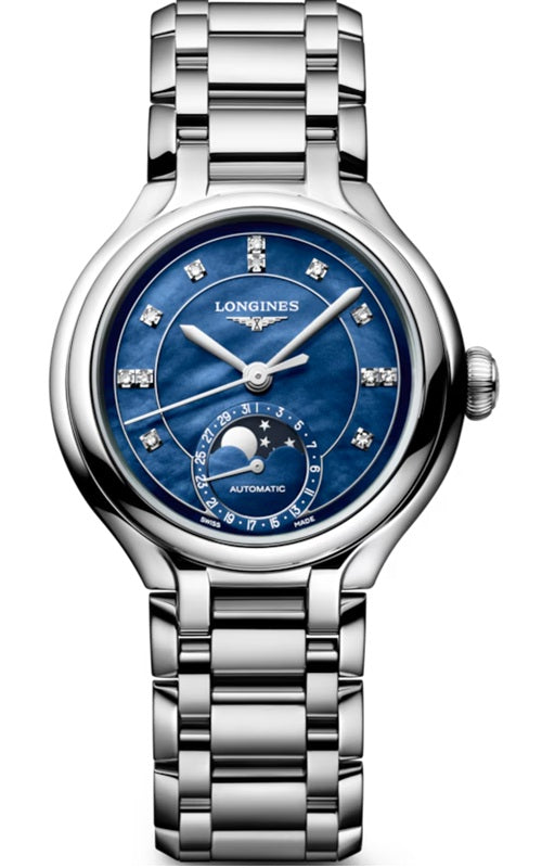 L8.126.4.97.6 - Longines Elegance PrimaLuna Moonphase 34mm