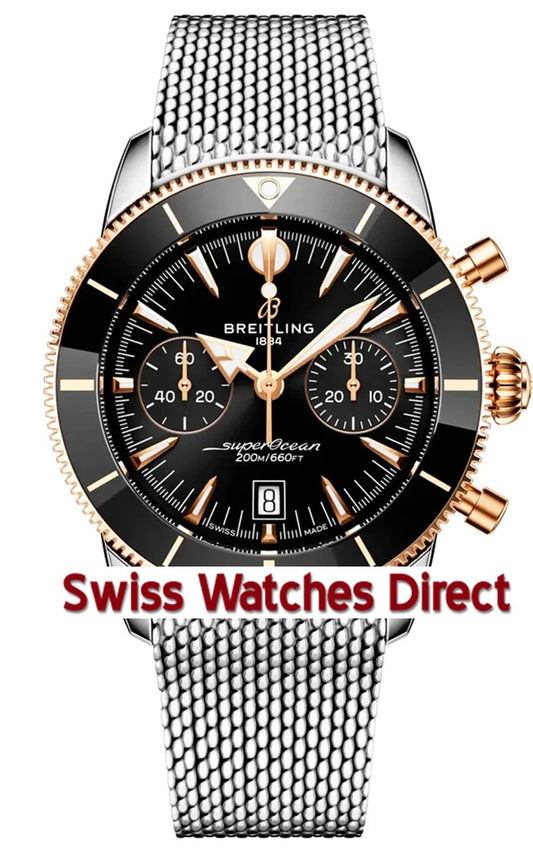 Breitling Superocean Heritage Chronograph 42mm - Black/ Black Subdials