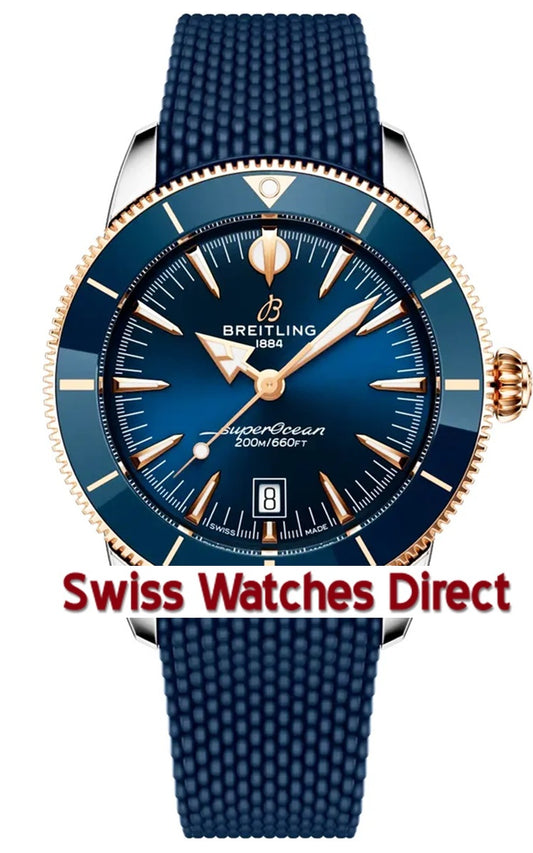 Breitling Superocean Heritage 44mm - Blue (Rose Gold Hands & Markers)