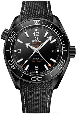 Omega Seamaster Planet Ocean 600 M GMT (45.5mm) Deep Black Co-Axial Master Chronometer 