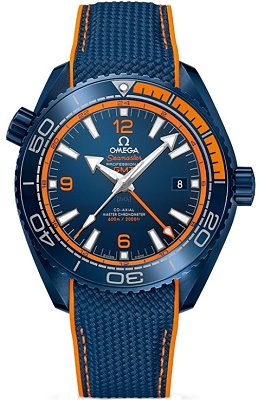 Omega Seamaster Planet Ocean 600 M GMT (45.5mm) Big Blue Co-Axial Master Chronometer 
