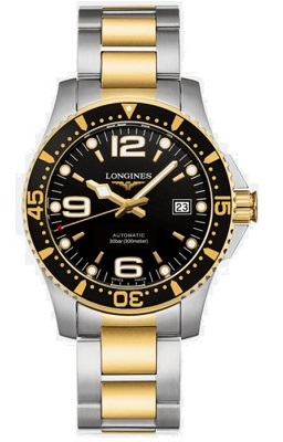 Longines HydroConquest PVD Gold & Steel (41mm)  Automatic 