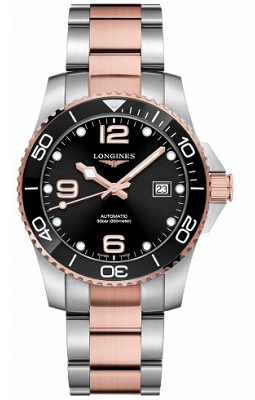 Longines HydroConquest PVD Gold & Steel (41mm)  Automatic 