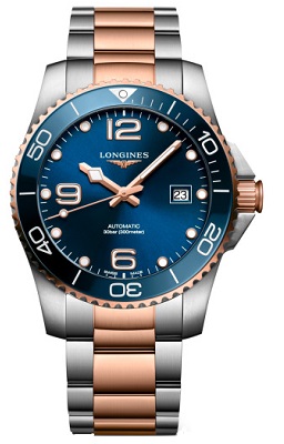 Longines HydroConquest PVD Gold & Steel (41mm)  Automatic 