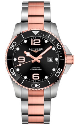 Longines HydroConquest PVD Gold & Steel (43mm)  Automatic 