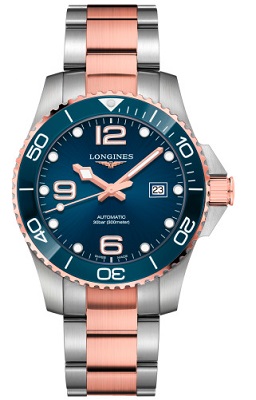 Longines HydroConquest PVD Gold & Steel (43mm)  Automatic 