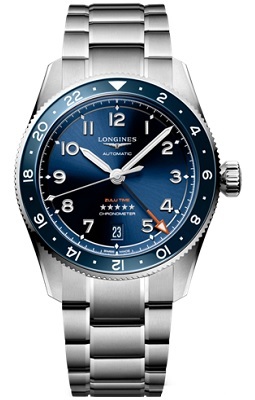 Longines Spirit Zulu Time (39mm)  Automatic 24 Hours Hand