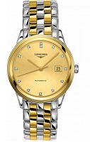 Longines Flagship (PVD Gold & Steel)  Automatic 